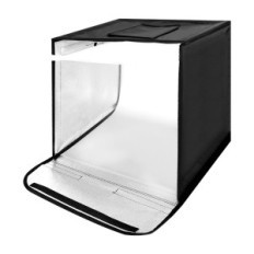 Foto-Box 40x40 cm Klapp-Fotozelt mit 3 Hintergründen in den verschiedenen Farben