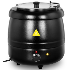 Casserole électrique pour soupe 10 l noire