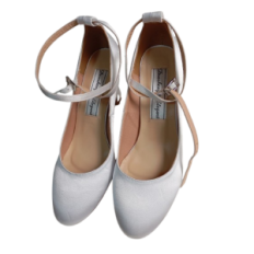 Svatební boty pro ženy Duosheng Elegant Satin ECRU R.39 Výstava