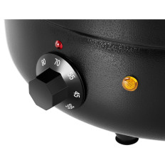 Elektrisk kjelkrukke for suppe 10 l Svart