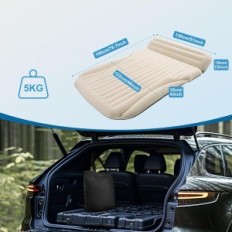 Materasso per auto Ciremiv con cuscino e una pompa di serraggio per la mostra SUV