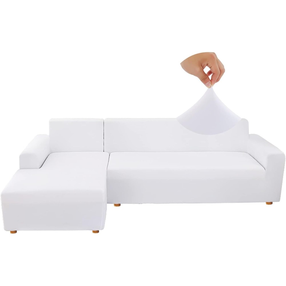 JAOTTO Cornflower Cover Elastic Non-Slip White (3 + 3)