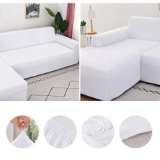 Jaotto Croundflower Cover Elastic antiscivolo bianco (3 + 3)