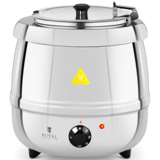 Electric cauldron pot for soup 10 L steel