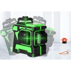 Skadad / begagnad laserlaser 3x360 ° Geevorks 12 linjer grön