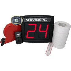 Set di controllo di accesso ImmetCech incompleto con display 10.000 carte