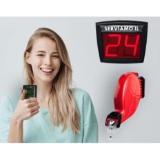 Conjunto incompleto de controle de acesso ao Importech com tela 10.000