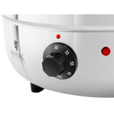 Pote de caldeirão elétrico para sopa 10 l de aço