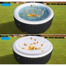 Termisk kåpa för jacuzzi spa runda 140 cm vattentät