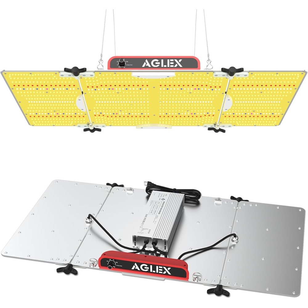 LED-lampe for voksende plante aglex K400-02 K4000 Full spektrum Hydroponika 2024