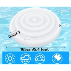 Tampa térmica usada para jacuzzi keagan 165 cm de fundo redondo