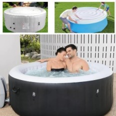 Tapa termal usada para jacuzzi Keagan 165 cm redondo inflable