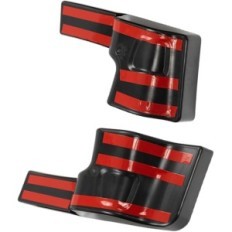 Scatola posteriore Totmox 1 Coppia per Jeep Wrangler Jlu Jlu 4-PORTA 2018-2023