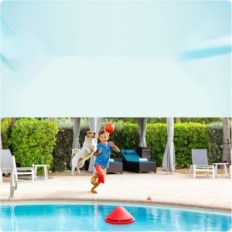 BCONE LIFEBUOY Wi-Fi Pool Häire rakenduse ja Alexi näitusega