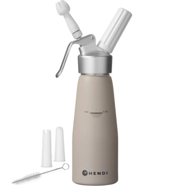 Sifón pre bit smotany taupe 0,5 l - Hendi 975893