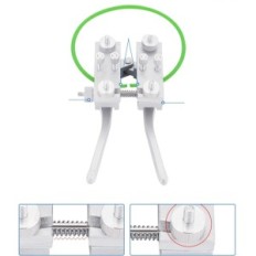 Spherwater elétrico para tiras do plutônio redondo com ferro de solda com tesoura e terminais