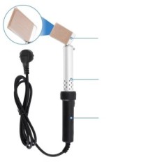 Elektrická sperwater pro kulaté PU proužky s pájecím železem s nůžkami a svorkami