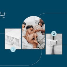 Feelathome 12 "Bench Link" Twin på King Filler Slots