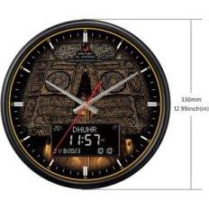 Cyfrowy zegar modlitewny Azan do domu/biura/meczetu Azan-Uhr POWYSTAWOWY