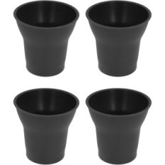 Lifti mēbelēm PLPLAOO 6 collas gultas pacelšanai dīvāns 4 gab. Black