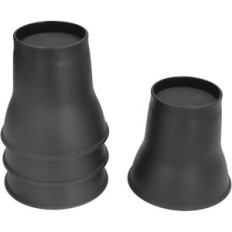 Ascenseurs pour meubles Plplaoo 6 pouces pour lever le canapé-lit 4 pcs. Noir