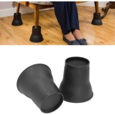 Ascenseurs pour meubles Plplaoo 6 pouces pour lever le canapé-lit 4 pcs. Noir