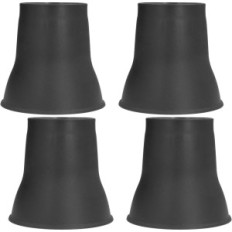 Lifts for Furniture PLPLAOO 6 inches for lifting the bed Sofa 4 pcs. Black