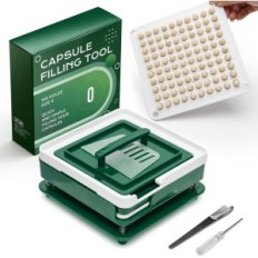 Capsule filling machine Size 0 100 Angtai Jn openings