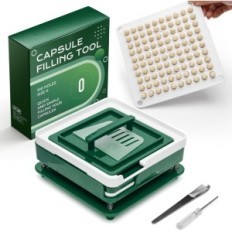 Capsule filling machine Size 0 100 Angtai Jn openings