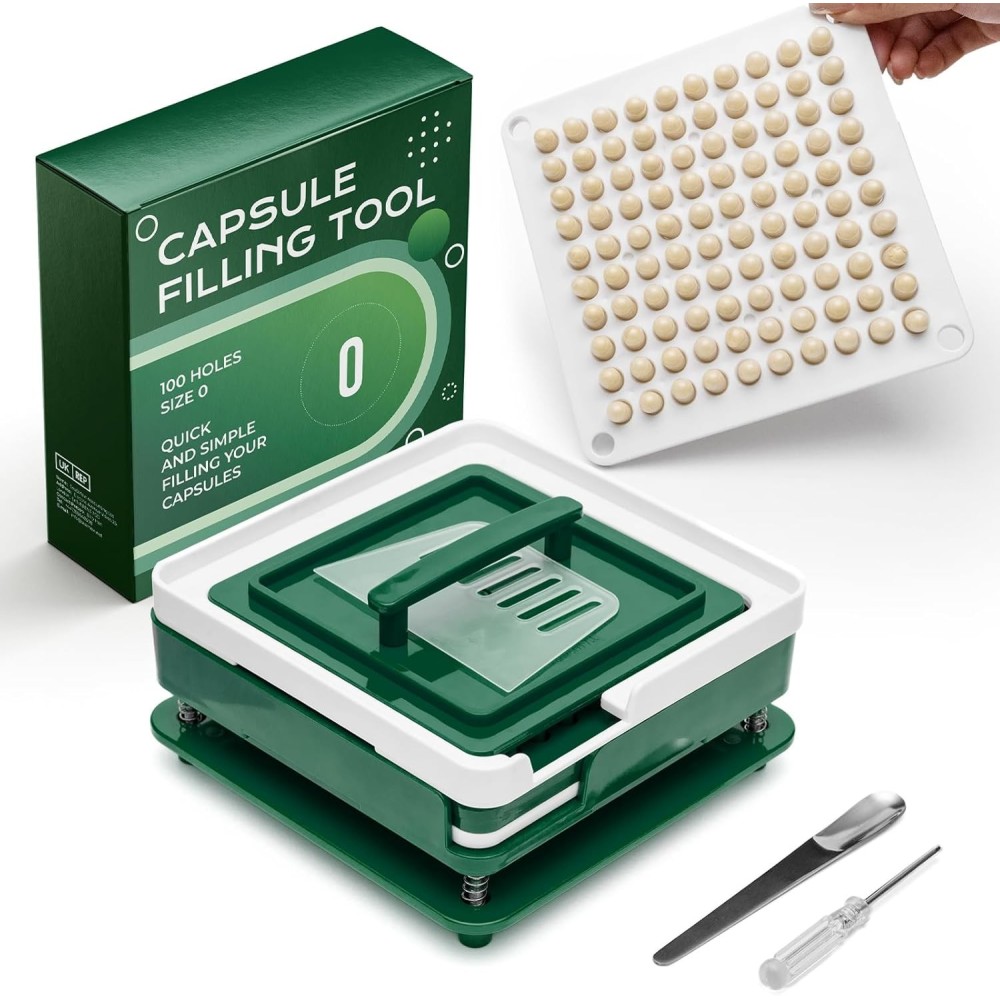 Capsule filling machine Size 0 100 Angtai Jn openings