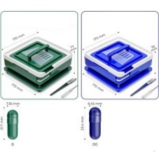 Taille de la machine de remplissage de capsule 0 100 ouvertures Jn Angtai