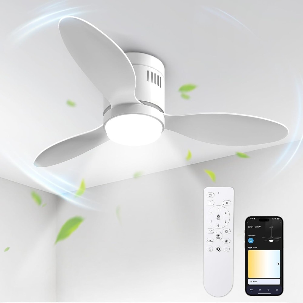 Stropný ventilátor Ø106cm BLITZWILL CM301-EÚ Diaľkové ovládanie a aplikácia 6 Prevodovka