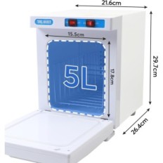 Towel dryer Professional GEMSAY 01671-WTEU Fast white heating to the living room