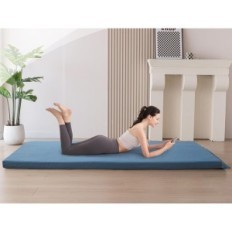 Futon Maxyoyo 71x190cm madrass Fällbar bärbar hypoallergena med handtag