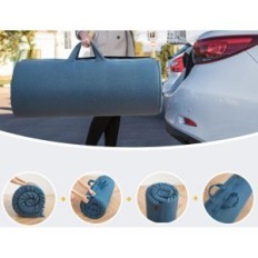 Futon Maxyoyo 71x190cm patja taitettava kannettava hypoallergeeninen kahvalla