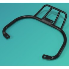 Hinterer Kofferraum für Roller Vespa GTS / GTL / GTV / Super / HPE Artudatech schwarz mit Griff