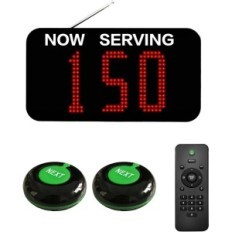 Sistema wireless Cyysjf con display al ristorante della Banca di ospedale