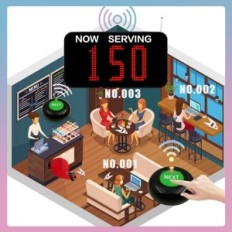 CYYSJF-WLAN-System mit Anzeige zum Krankenhausrestaurant