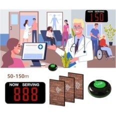 Cyysjf wireless system with display to the hospital bank restaurant