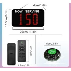 Cyysjf wireless system with display to the hospital bank restaurant