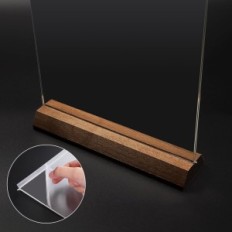 A4 acrylic handles on the Documents menu and price lists 10 Exhibition