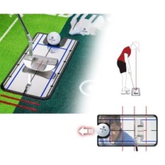 Mata na uvedenie sakry 20 'x 10' so zrkadlom nekĺzavého golfu doma a vonku