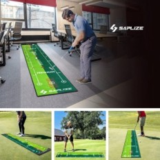 MATA to putting saplize 20 'x 10' with a mirror of non-slip for golf at home and outdoors