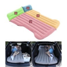 Colchão de carro Dmummmy Lipher 195 × 130cm para Tesli Modelo Y SUV Cinza