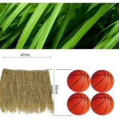 Thatch Palm Umělé střešní krytiny 30 ks. Žlutá zahradní terasa