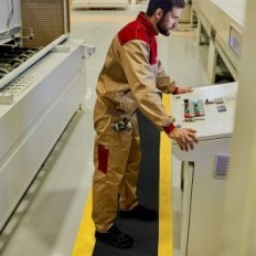 Použité protirašné rohože AntifAtigue pre prácu Mosegor S05Y2KM0007