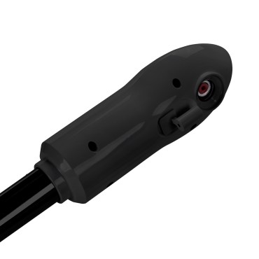 Giovanni D-09 vapozon negro vaporizador facial para salones de belleza — detalle del mango