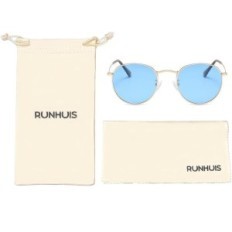 Γυαλιά ηλίου Unisex Suns Polarized Runhuis Retro Light Metal