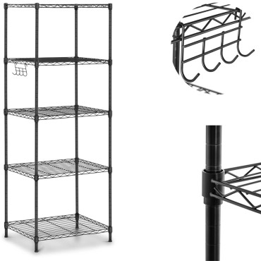 Libreria a filo metallico 5...
