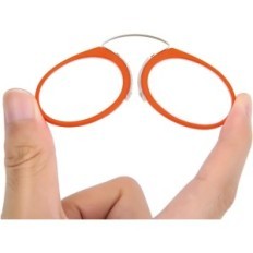 Óculos de leitura Unisex Compact Kokobin com uma exposição de clipe +1,5